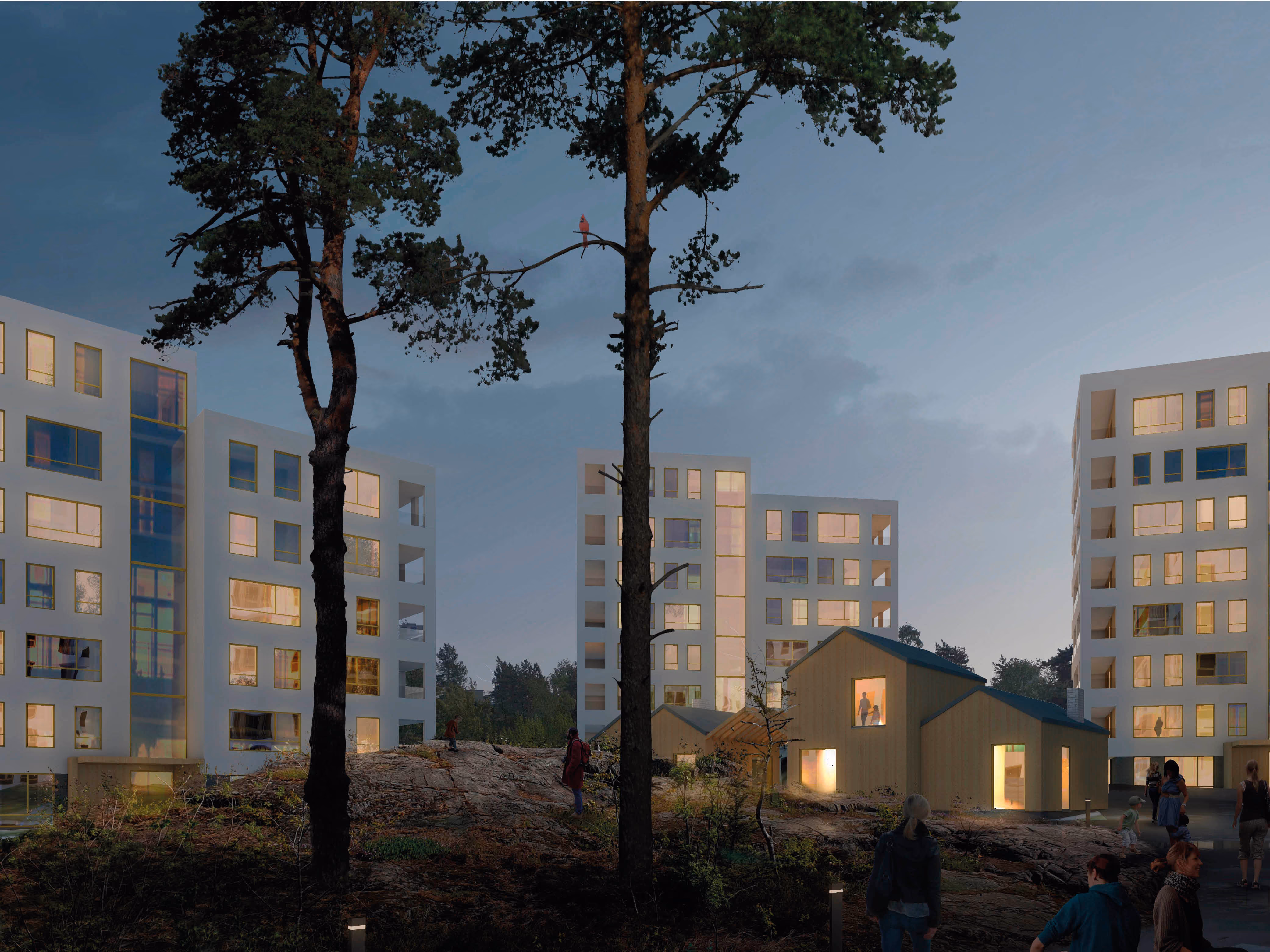 Pohjavedenpuiston asuinkortteli