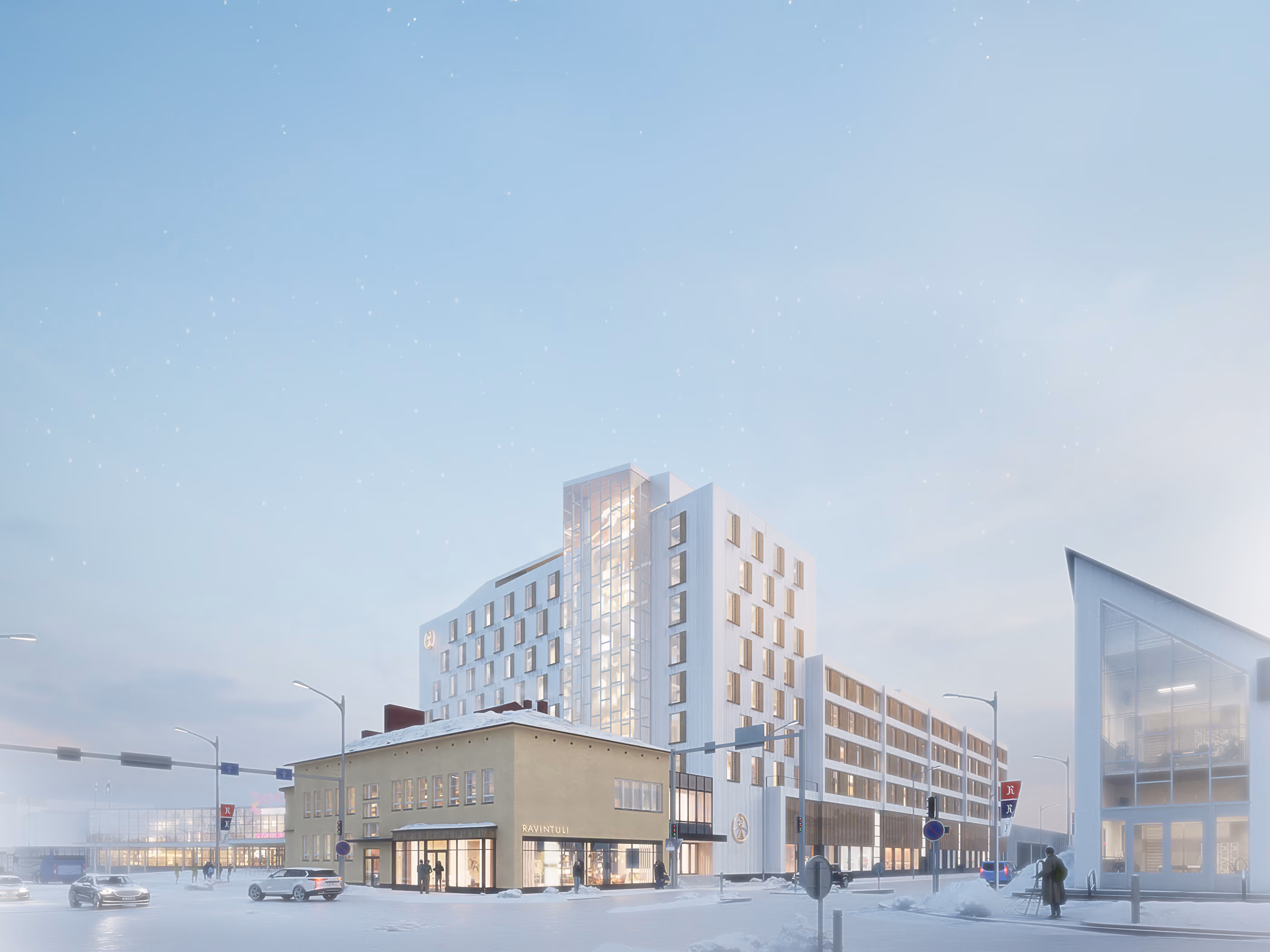 Revontulen kauppakeskuksen laajennus